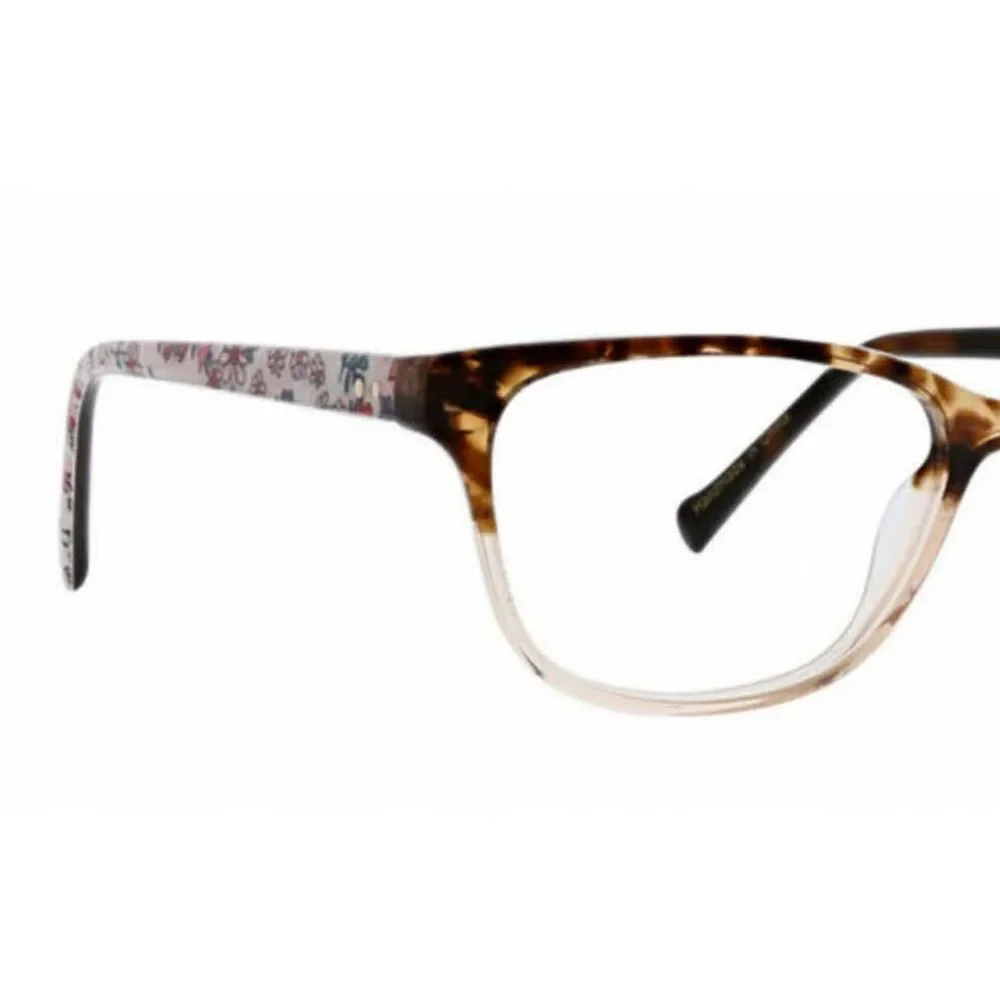 NWT Vera Bradley Emelie Prairie Paisley 4816 48mm New Eyeglasses